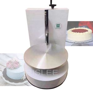 自動バースデーケーキショップ用のアイシングフロスティングマシンを使用する商用ラウンドケーキクリームスプレッディングマシン