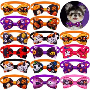 Andra hundförsörjningar Nya Halloween Pet Supplies Bows Tie Dogs Cat Bow Decorations 1010