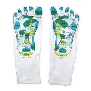 Sports Socks Acupressure Reflexology Palm Acupoints Handskar fysioterapi Massage Relieve Foot Point Creative Gift Man Woman 2022