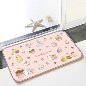 Tappeti Sumikko Gurashi Zerbino Ingresso Cucina Tappeto Tappetini da bagno Tappeti per pavimenti Soggiorno Tavolo per la casa Bambini Tappeto carino Il piede del bagno