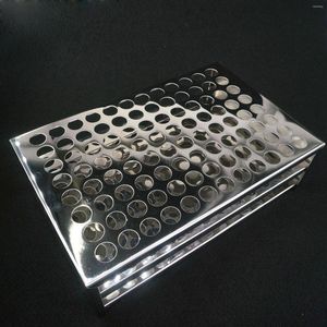 16 mm di diametro x 96 fori in acciaio inox supporto per rack per provette supporto per laboratorio