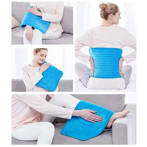 Warmer Heat Cushion Electric Heater Blanket For Bed Sofa Heated Mat Office Foot Warm Portable Reusable Electric pad 30x60cm Waist Back Pain Relief