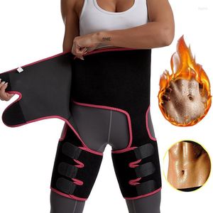 Damen-Shaper, Damen-Neopren-Workout-Taillengürtel, Oberschenkel-Trimmer, Bein-Smilling-BuLifter, Gewichtsverlust, Kompressions-Bauch-Trainer
