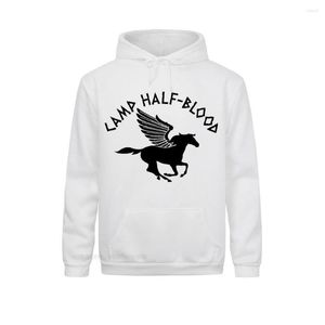 Erkek Hoodies Mens Percy Jackson Kazak Hoodie Kampı Yarım Kan Erkek Yaz Eğlence Yüzde Pamuk Baskı Kawaii Giysileri