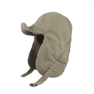 Berretti caldi cappelli bomber paraorecchie cappello russo per uomo donna inverno paraorecchie antivento ciclismo sci berretto da neve Lei Feng cappelliberretti