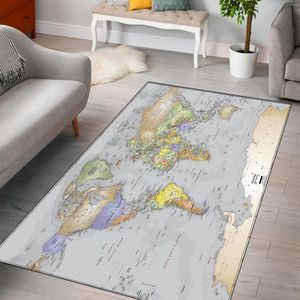 Carpets Nordic Carpet Living Room Large Bedroom Floor Mat 3D Print Grey Rugs For Kids Soft Play Home Decor