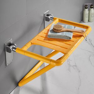 Bath Accessory Set Bathroom Folding Stool Wall Shower Seat Toilet Elderly Disabled Barrier-free Safety Widened Bathing