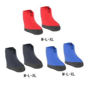 Sports Socks Duck Down Booties Shoes Ultralight Waterproof Filled Boots Footwear Slippers For Indoor Men Women