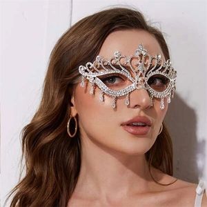 Andere Luxus Party Augenmaske Maskerade Dekoration Krone Legierung für Frauen Dekor Zubehör Party Geschenk 221008