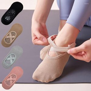 Sports Socks Summer Anti Skid 5 Toe Yoga Pilates Cotton Girls Women Ballet Calcetines Gym Fitness Sport Träning Cross Ballerable 2022