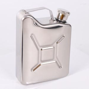 H￶ftkolvar 100st praktiskt 5 oz Jerrycan Oil Jerry Can Liquor Flask Wine Pot rostfritt st￥l SN3755