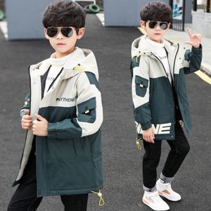 Jacken Frühling Koreanische Jungen Mäntel Kleidung Brief Teenager Zipper Hoodies Jacke Für Kinder Sweatshirt Kinder Windjacke Oberbekleidung 4 14Y 221010