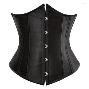 Bustiers & Corsets Womens Corset Simple Solid Color Underbust Waist Cincher Daily Trains Wedding Tight Bustier Plus Size S-6XL