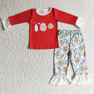 New Fashion Kids Sibling Clothes Set Boutique Girls Christmas Outfits Cute Toddler Baby Girl Clothes Long Sleeve Pants Boy Sets Wholesale