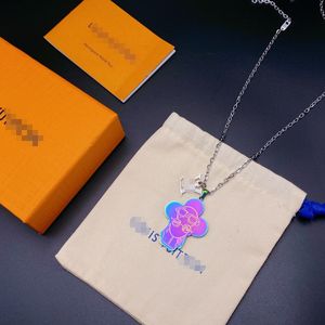 Laser Colorful sound DJ Vivienne chain Necklace for man new