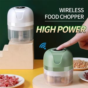Outras ferramentas de cozinha alimentos elétricos Alho Mini Mini Chopper Chili Ginger Machine Máquinas de Carregamento de Genador de Genadores