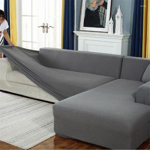 Campa a cadeira com tudo incluído no sofá -sofá universal inclusivo de cor sólida em quatro estações de couro não deslizante um conjunto de azul verde cinza