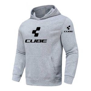 Men's Hoodies Sweatshirts 2022 Autumn Winter Mens Sweatshirt CUBE Hoodies high quality Brand Pullover Warm Fleece Hoody Casual Streetwear T221008