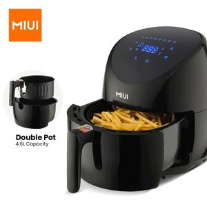 Inne narzędzia kuchenne MIUI 46L Elektryczne powietrze Fryer piekarnik Micyclone 360 ​​° Pieczenie LED ekran dotykowy głębokie fryer bez konfiguracji oleju