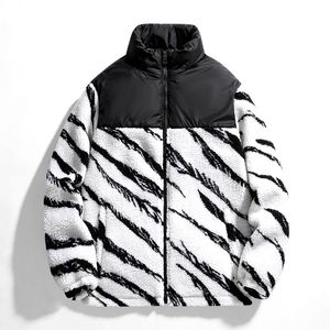 Fleece Jacket Mens Designer Winter Jackets Coat Streetwear l￥ng￤rmad lappt￤cke full dragkedja varmt utkl￤der man fluffig ￶verrock plus storlek 4xl
