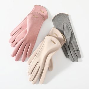 Rękawiczki do rękawiczek termicznych N178 panie jesienne/zimowe rękawiczki, aby utrzymać ciepło do jazdy na świeżym powietrzu