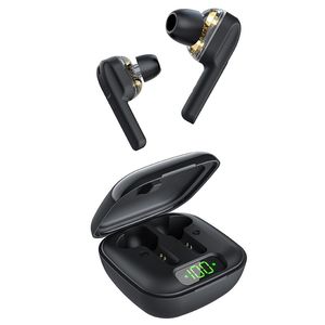 Sınır ötesi popüler kulaklıklar L50 Çift Hareketli Bobin Dört Hiper Kablosuz Kulaklık TWS Dijital Ekran Bluetooth kulaklıklar Ağır Bas Kulaklıklar