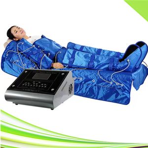 Lufttryck ben massager bantning pressoterapi lymf dränering skulptur utrustning vakuumterapi 3 i 1 långt infared ems kuddar bärbar kroppsmassage pressoterapi