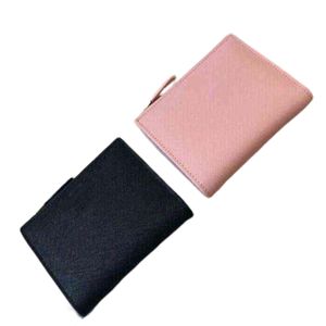 Designer väskor Mens Boss Women Wallet Läder fällande spänne plånbokhållare med låda män myntväskor fickväskor p2210004