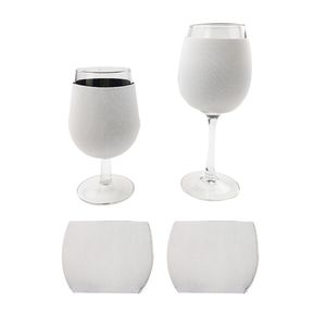 Neopren flaskhållare Drinkware Handle White Thermo-Proof Goblet Coffee Wine Cup Holder