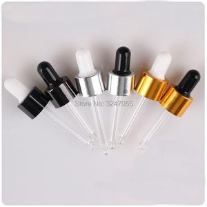 Storage Bottles Dropper Cap With Glass Pipettes For 18mm Neck Size Essential Oil Bottle Pipette Supply