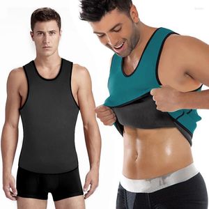 Corpo masculino Shapers Men Fitlife Men Sweat Sweat Slimmen Slimmen Colet Neoprene Perda de peso Shaper Tummy Trimmer Sauna Shirt Gord