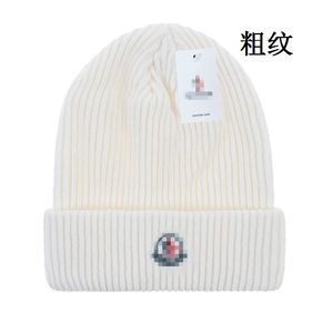 2023 New Knitted Hat Fashion Letter Cap Popular Warm Windproof Stretch Multi-color High-quality Beanie Hats Personality Street Style Couple Headwear M-5
