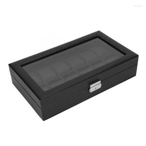 Caixas de armazenamento de caixas de relógio Organizador de capa de acrílico espessado para jóias