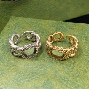 Feshion Band Rings for Women Luxury Jewelry Gold Top G Top G Designers Love Rings Rings Silver Unisex Circlet