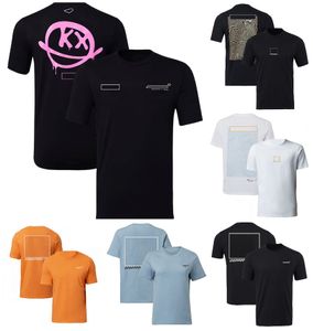 F1 Sürücü T-Shirt Yeni Formül 1 Team Logo Yarış T-Shirts Ekstrem Spor Hızlı Dry Jersey Yaz Erkek Kadın Moda Büyük Boy Tee