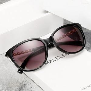 Óculos de sol Brand Star Style Luxury Women Gordes Damass Sun Glasses