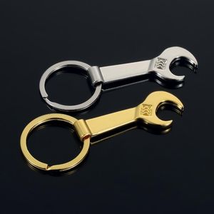 NEW Tool Metal Wrench Spanner Lever Bottle Opener Key Chain Keyring Gift Silver Gold 2 Color RRE14878