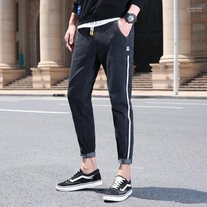 Men's Jeans Men's HCXY Brand 2022 Autumn Classic Mens Ankle-length Denim Pants For Men Stretch Loose Style Trousers Male