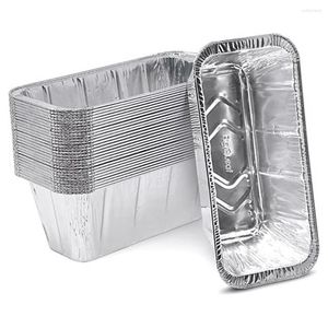 Storage Bottles 10Pcs Durable Drip Pan Liners Thick Foil Tray Stackable Cooking Food Grade