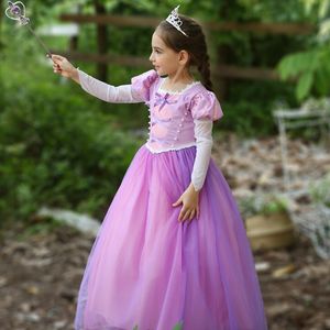 Flickans klänning Nya tjejer klänning barns halloween kostym barnkläder