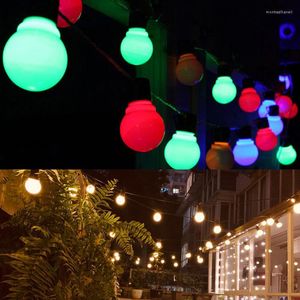 Stringhe 5M Retro Lampadina Filamento Led EU 110V US 220V String Light per la decorazione di nozze Patio Garden Home Luci esterne