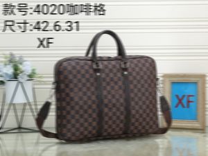Men Shoulder Briefcase Black Leather Designer Business Laptop Bag Messenger Bags Totes Women Luggage Computer Handbags