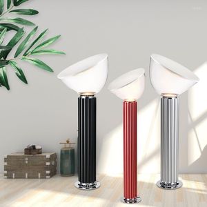 Floor Lamps Creative Decor Lights Taccia Black Silver Rose Gold Aluminum Glass Lamp FA030 For Living Room Bedroom