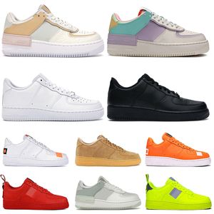 nike air force one black air forces 1 white airforce1 airforce af1 mens womens designer basketball shoes utility black white【code ：L】shadow barely green sneakers trainers outdoor