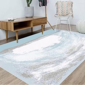Dywany nowoczesne proste sztuka rysowanie atrament do salonu różowy sypialnia dywaniki dywaniki dywan nordycki domowy dekoracyjne maty do drzwi podłogowych
