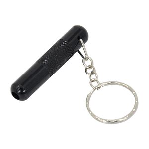 Rury dymowe akcesoria jednorazowe shisha Vape Pen łańcuch kluczowy mini palenie rura długość 50 mm przenośne czyste metalowe rury