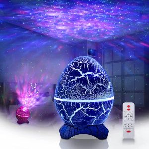 LED Star Projector Galaxy Light Night z White Noise Współziacki Sleep Music Player na imprezę obrotowe światła sypialnia i dekoracja pokoju