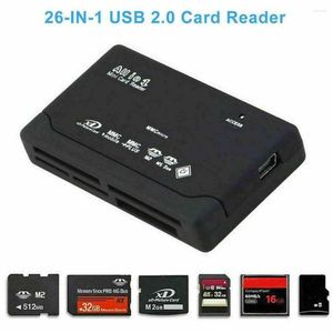 All In One Card Reader USB 2.0 Adapter Support TF CF SD MMC MS XD Mini Memory Cardreader For PC Laptop Computer