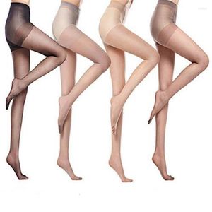 Skarpetki dla kobiet Super elastyczne magiczne pończochy nylonowe majtki seksowne chude nogi rajstopy przeciw haczyk jedwabne panting media