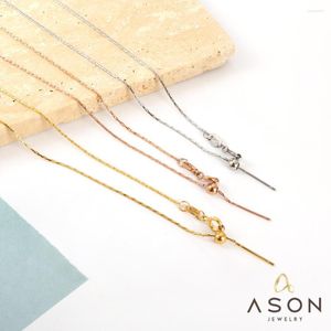 Kedjor asonsteel vintage hammare rund halsband expansion spänne guld färg rostfritt stål för kvinnor män mode smycken chokers